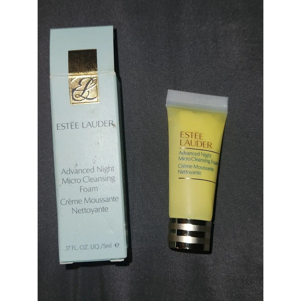 Estee Lauder Advanced Night Micro Cleansing Foam .17‎ oz~NEW IN BOX